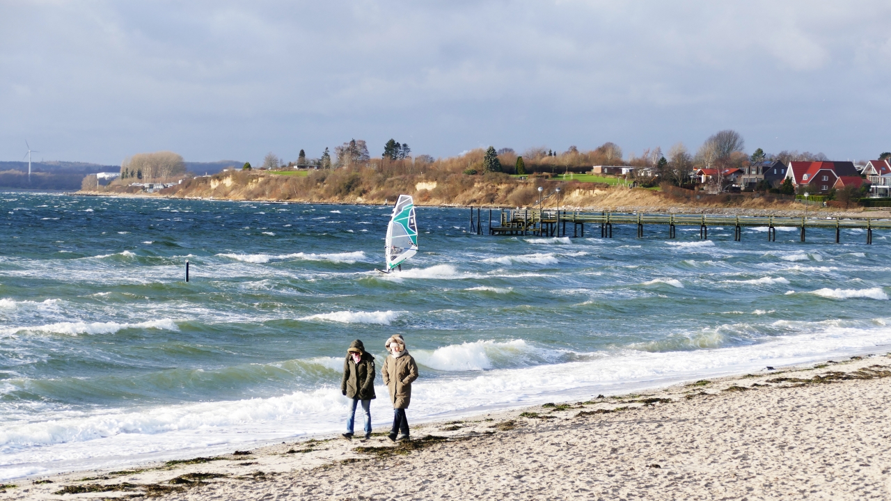 Neujahr am Strand