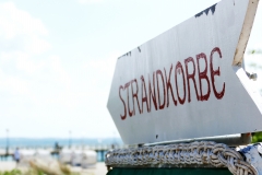Strandkorb Wegweiser