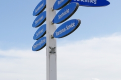 Wegweiser Promenade