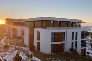 Sonnenaufgang am Pelzerhakener Leuchtturm