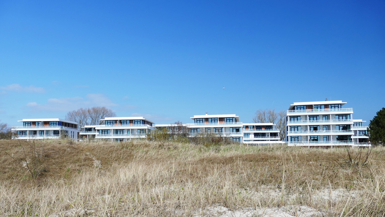 Ansicht über die Düne
